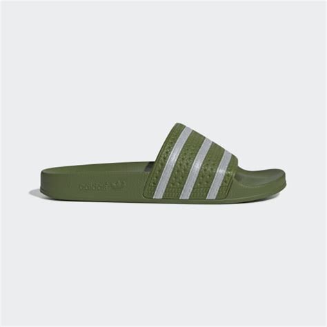 badslippers groen adidas|adidas online shop.